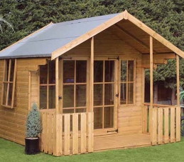 Chiltern Summerhouse with 4 veranda